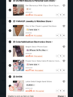 Shein New Order 12 Products